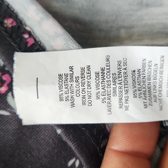 nwt BOOHOO ditsy floral bodycon dress 4 short puff sleeve ruffle cutout mini S - Picture 7 of 8